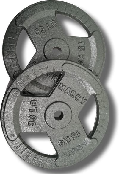 Halterschijven gietijzer set 15KG (2 stuks) Totaal: 30KG