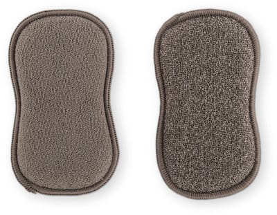 Tiseco Essentials Spons - Set van 3 - 16 x 9cm - Grijs