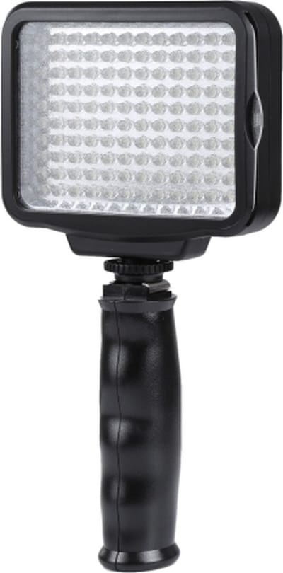 led-5009 120 led video licht met soft sheets & a yellow filters en 7.4v 4400mah sony np-f770/750 li-ion batterij / accu voor camera / video camcorder