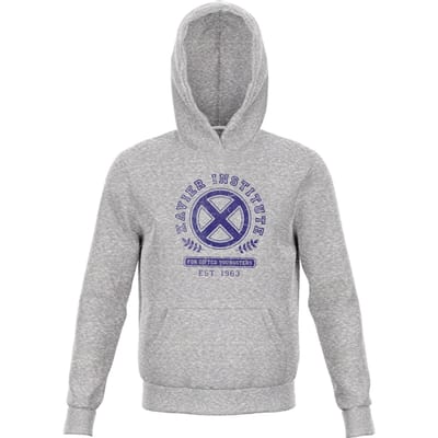 X-Men Xavier Institute For Gifted Youngsters Kids' Hoodie - Grey - 98/104 (3-4 jaar)