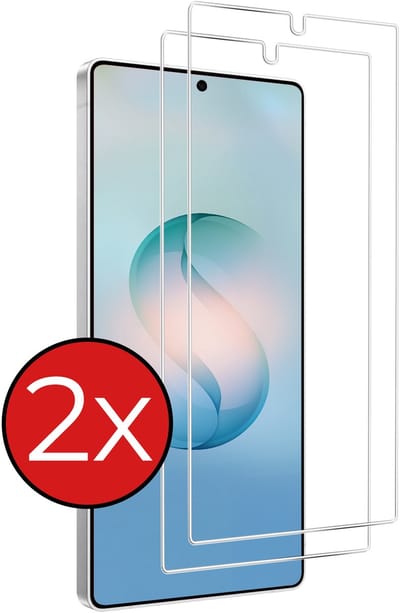 Screenprotector - 2 Stuks - Geschikt voor Samsung Galaxy S26 Ultra - Extra Sterk - Beschermglas - Gehard Glas - Tempered Glass - Screen Protector