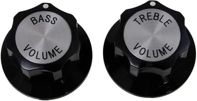 Allparts PK3248023 volumeknoppen voor Rickenbacker® - Set van 2
