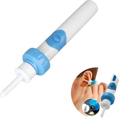 Solfit Oorreiniger – Oorsmeer Verwijderaar met Trilling en Zuigkracht – Draagbare Oorspuit voor Veilig en Pijnloos Gebruik – Ear Cleaner voor Kinderen en Volwassenen - EARSIO
