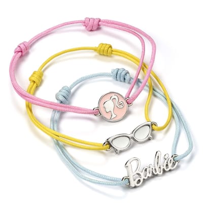 Vriendschapsarmband voor meisjes The Carat Shop Barbie (x3)