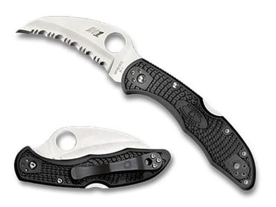 Spyderco Zakmes Tasman Salt 2 Black H-1 SE
