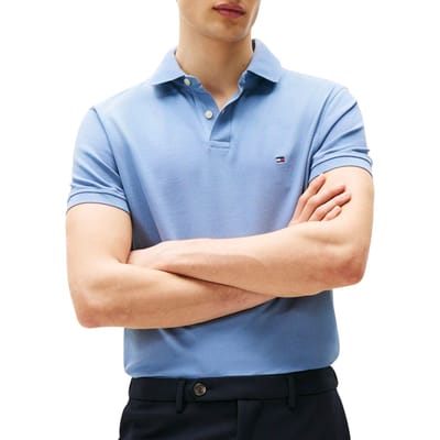 Tommy Hilfiger 1985 Regular Polo Brisk Blue Size: S | Polo Shirts Outlet | Heren | Blauw