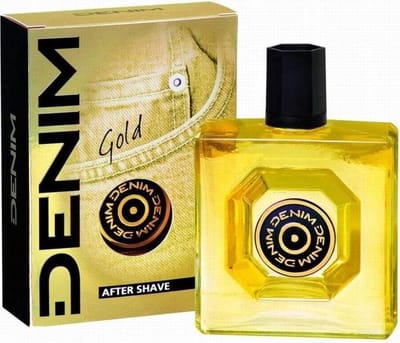 Denim Gold Aftershave - Houtachtig kruidige geur met musk en cederhout - 100 ml