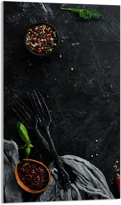 TMK ArtDeko - Snijplank van Glas - 30x52 cm - Anti-bacterieel - Zacht Ronde Hoeken