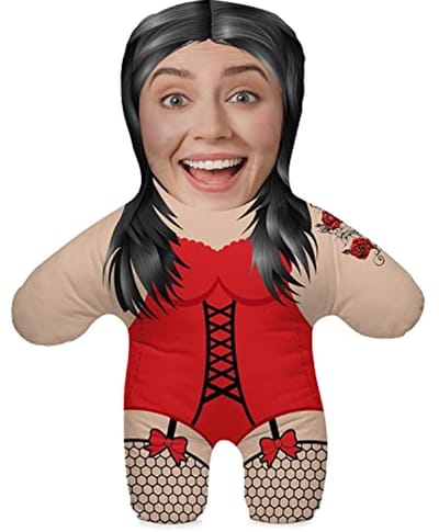 Gepersonaliseerd Kussen met Foto - Grappig Cadeau voor Verjaardag en Vrijgezellenfeest - 45cm Lang