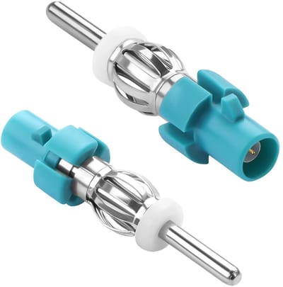 Dailygoody - FAKRA Z naar DIN Plug Antenne Adapter voor Auto Radio's