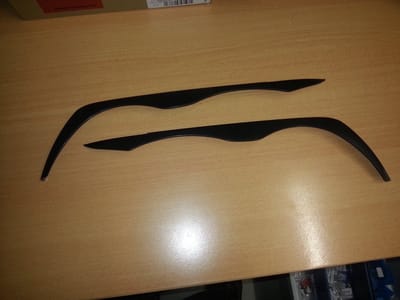 Koplampspoilers (set) BMW 3-serie E46 4-deurs sedan/touring 1998-2001