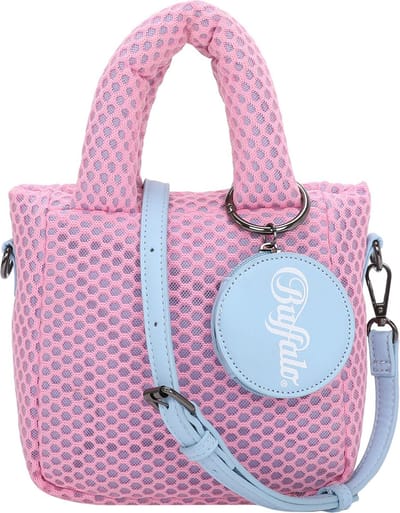 BUFFALO Handtas Schoudertas Meshy Boxy15 Crossbody Bag Rose Roze