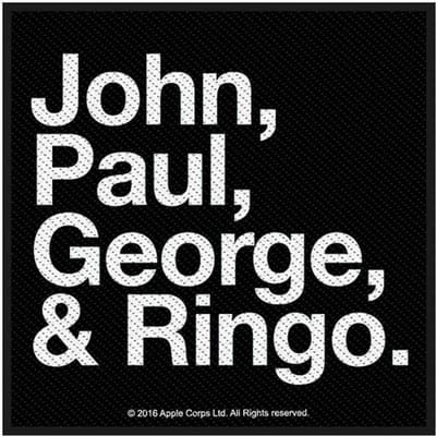 The Beatles - Patch - John, Paul, George & Ringo