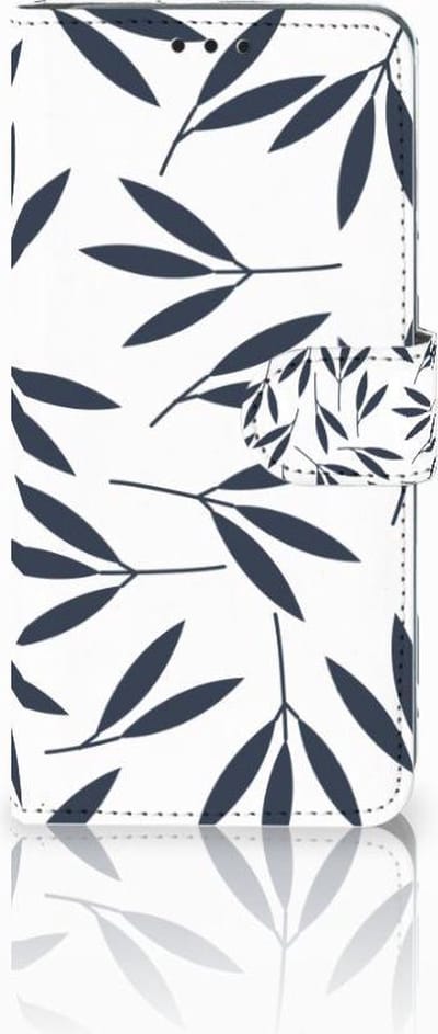 Huawei P30 Pro Hoesje Leaves Blue
