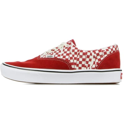 Comfy Cush Era lage herenschoen Tear Check Racing Red/true White