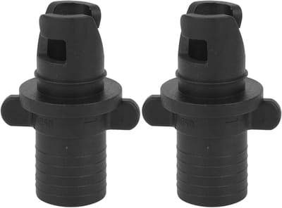 Opblaasbare Pomp Adapter voor Air Track en Kajak - Zwart Plastic Luchtventiel Connector Boot Ventiel Adapter - Inflatie Surfplank Accessoire - Handige Adapter voor Pomp
