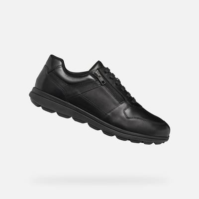 GEOX SPHERICA EC12 HEREN Sneakers - ZWART - Maat 39