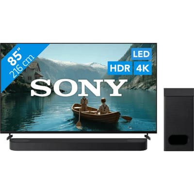 Sony Bravia 3 II Led 85" (2026) + Sony Bravia Theatre Bar 6 Zwart