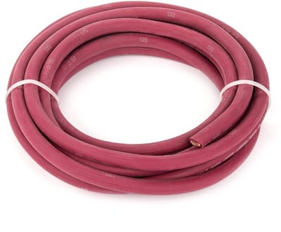 Laskabel - Flexibele Kabel - Motoren Aansluiten - Extra Flexibel Ontwerp - 15 Voet Lengte - Rood