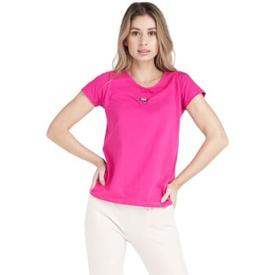 T-shirt Leone 1947 Woman T-Shirt Short Sleeves Neon