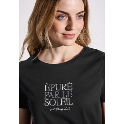 Shirt met tekst