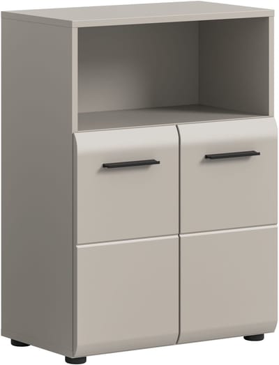 Hoge badkast in kasjmier - Moderne opbergoplossing voor je badkamer - 60x80x30 cm