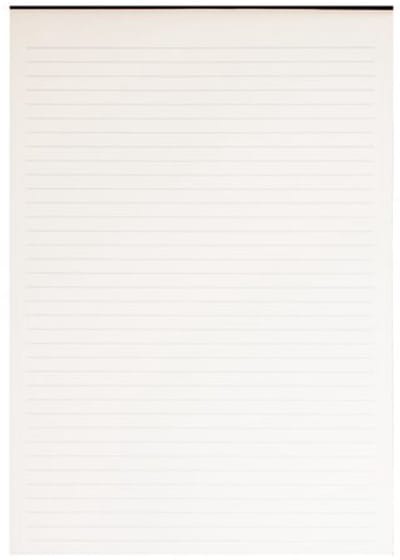 Multo Schrijfblok Refill A4 - Gelinieerd - 50 Vel - 100 g/m² - Roomwit