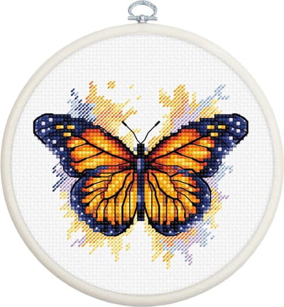 Luca-S The Monarch Butterfly borduren (pakket) BC102