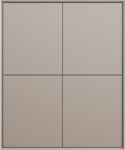 CALICOSY - Dressoir hoog 4 deuren L100 cm - ORÉLIA