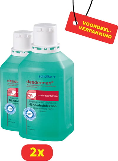 Desderman Handdesinfectie - 2 x 100 ml - Voordeelverpakking