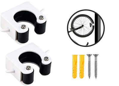 ONF3 - Mountainbike Parking Buckle - Fietshanger - Zwart - Voor banden 1,75-2,25 inch - Ideaal voor mountainbikes - Stevig en eenvoudig te monteren