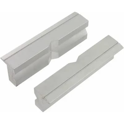 Var Set Aluminium Jaws For Workshop Bench 100 Mm Gereedschapsset Grijs