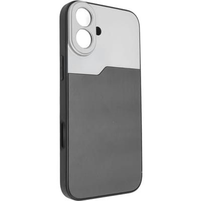 17MM Schroefdraad Telefoonhoesje voor 16 Plus Schokbestendig Telefoon Beschermhoesje voor Macro Telefoto Anamorf white
