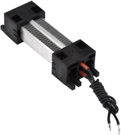Luchtverwarmer - Keramische Verwarming - Apparaten Verwarmen - Energiebesparend - 113 x 35 cm - Zwart
