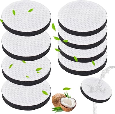Thijox - 8 Waterfilters voor Brita Fill & Go Waterfilterflessen - Reduceert PFAS, Bacteriën, Chloor, Microdeeltjes - Ideaal voor Thuis, Camping en Spo
