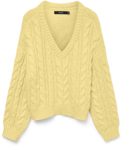 VERO MODA - VMDREAM LS DEEP V-NECK PULLOVER EXC - Dames - Gebreide truien
