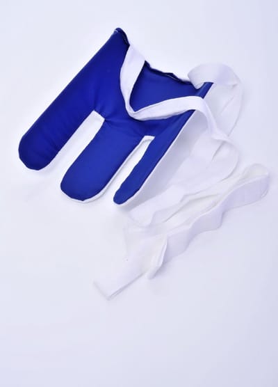 Nylon Sokkenhulp - Hulpmiddel aantrekken - Zelfstandig aankleden - Stevige grip - 1 stuk - Blauw