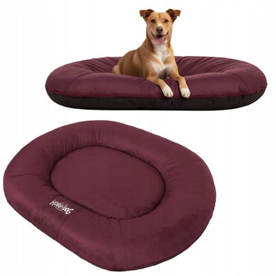 Hobbydog Pontoon Hondenkussen - Duurzaam & Wasbaar - 132x100cm Zwart