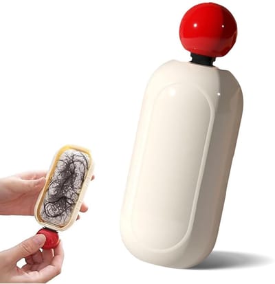 Dailygoods- Pluizenroller Draagbaar - Pluizenverwijderaar - Wasbaar - Kledingroller - Dierenhaarverwijderaar - Handgreep voor Gemak