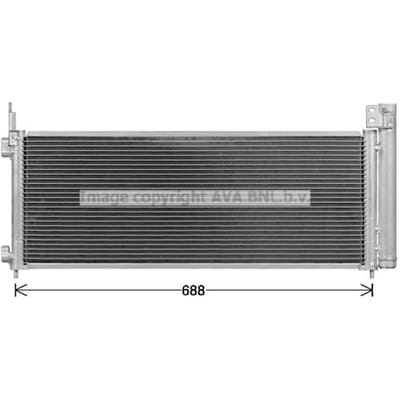 Condensator, airconditioning AVA COOLING TO5779D