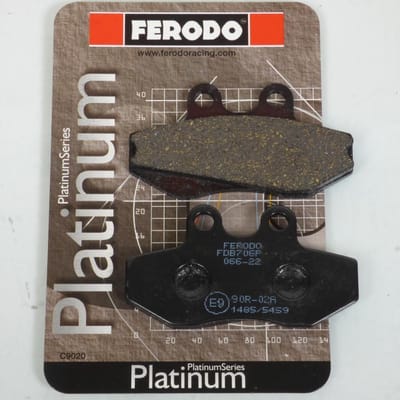 Plaquette de frein Ferodo pour Moto Derbi 50 GPR R 1998 à 2003 AV Neuf