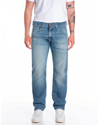 Replay M1039r.000.814838 Spijkerbroek Blauw 29 / 32 Man