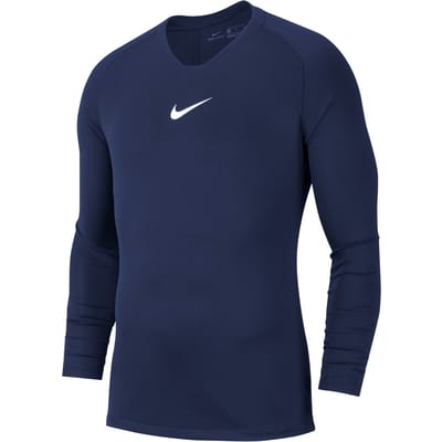 Nike Park Dry First Layer Longsleeve Thermoshirt - Maat XXL - Mannen - navy/wit