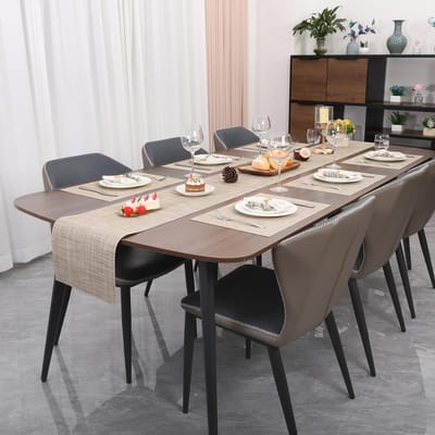 Dailygoods- Tafelloper Wasbaar - Tafeldecoratie - 30x183 cm - Geschikt voor Binnen/Buiten - Op Rol - Gemakkelijk Op Te Bergen - Tafelkleed