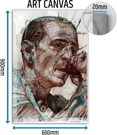 Chester Bennington canvas 60x90 cm