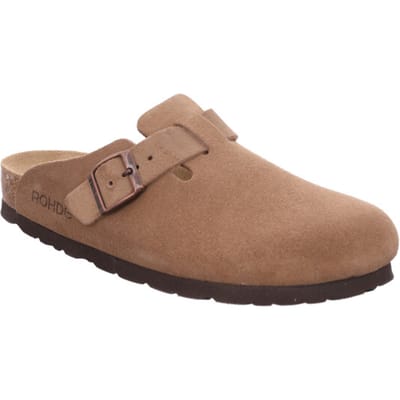 Rohde Sunnys No15 klompen dames pantoffels muiltjes leer 6071 camel