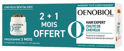 Oenobiol Hair Expert Haaruitval 2 Maanden + 1 Maand Gratis
