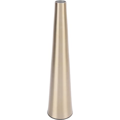 Kleine Bloemenvaas Innovatieve Scandinavische Aluminium Decoratieve Smalle Hals Taps Toelopende Bloemenvaas voor TV S goud