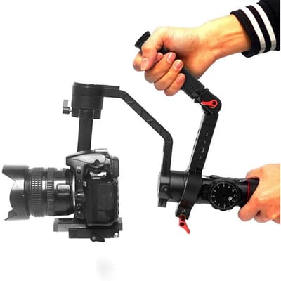 Buiten Verstelbare Opvouwbare Legering Handgreep Sling Grip Verlengarm Stabilisator Accessoires voor Crane 2 Yunhe 2 version