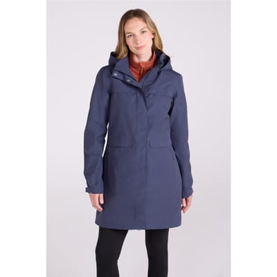 Mountain Warehouse Dames/Dames Cloudburst Textured Waterdichte Jas (Marine)